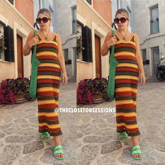 ZARA Sleeveless Knit Dress NWT - Picture 9 of 16